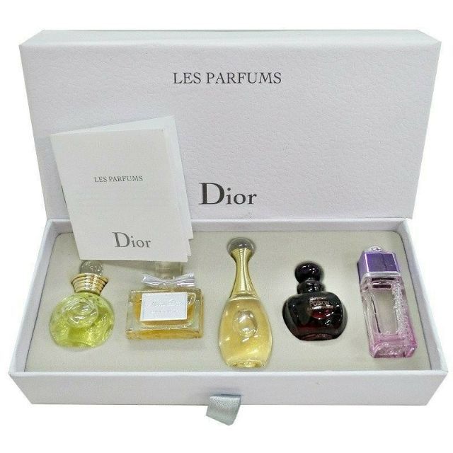 Gift Set of Perfume Dior 5 Mini Fragrances