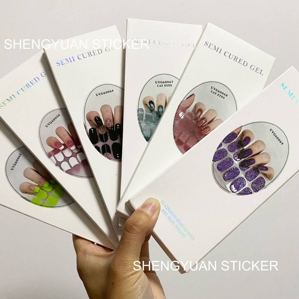UV Gel Nail Stickers