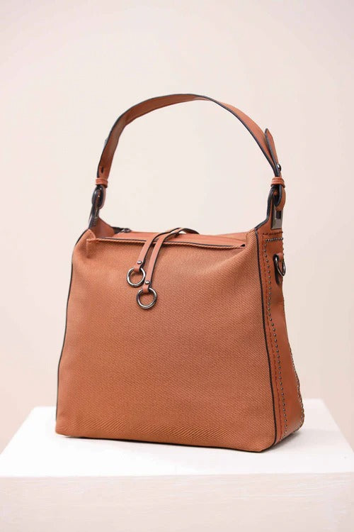 Brown Shoulder Bag-444832113
